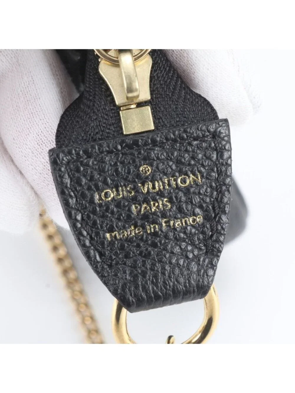 Louis Vuitton Monogram Empreinte Mini Pochette Accessoires Leather Handbag